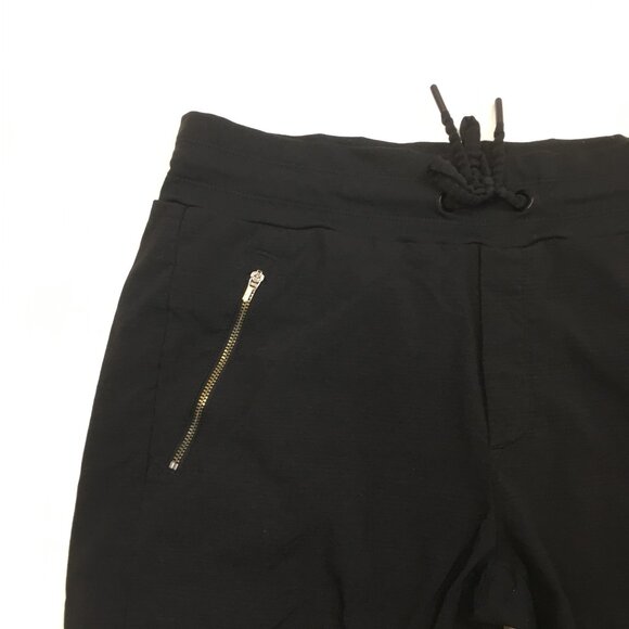 ATHLETA Black TREKKIE NORTH Zipper Pockets Drawstring Waist Jogger Pant - Picture 5 of 13